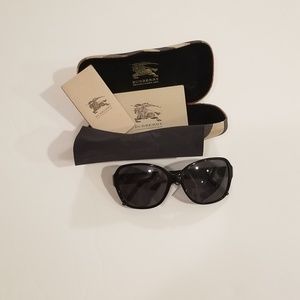 Authentic Burberry Check Polarized Sunglasses
